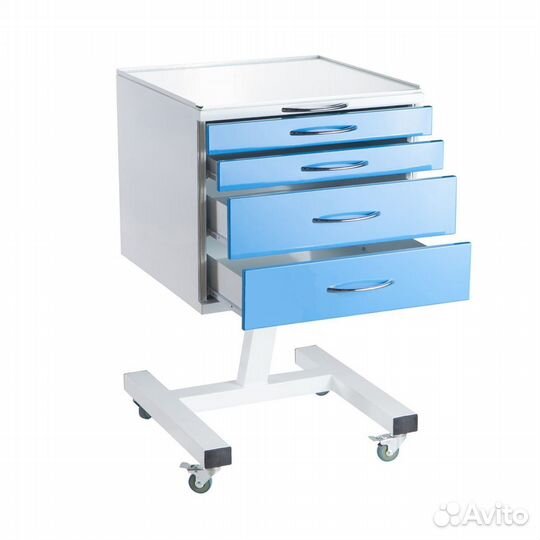 Сипс-М-01 - столик передвижной с 3-мя или 4-мя выд