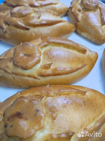 Кулебяка с рыбой и капустой