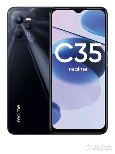 Смартфон realme c33 4/128 новый