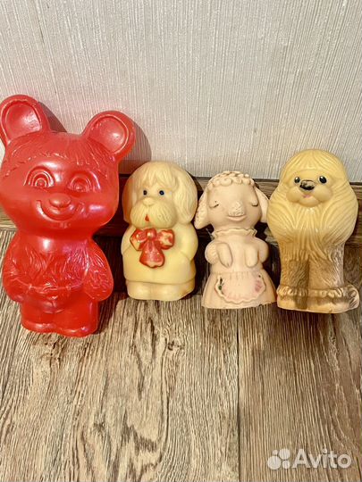 Олимпийский мишка и игрушки СССР