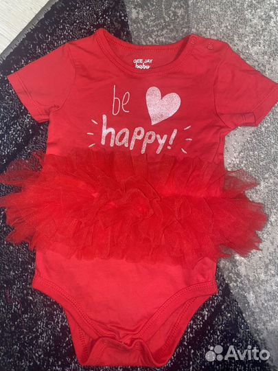 Боди для девочки р.74