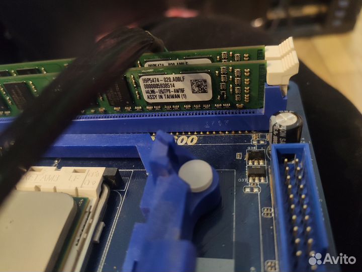 Материнская плата сборка athlon 2 x3 450