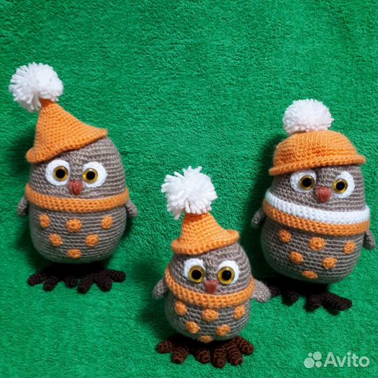 Вязаные совы