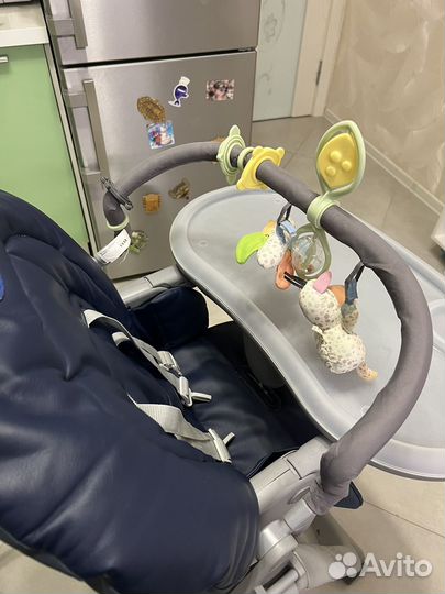 Стульчик для кормления chicco polly magic relax