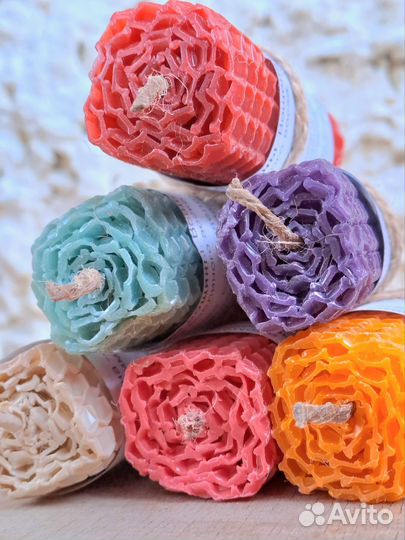 Свечи из пчелиной вощины