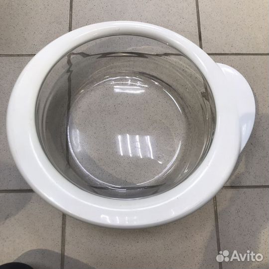 Люк стиральной машины в сборе с завесой