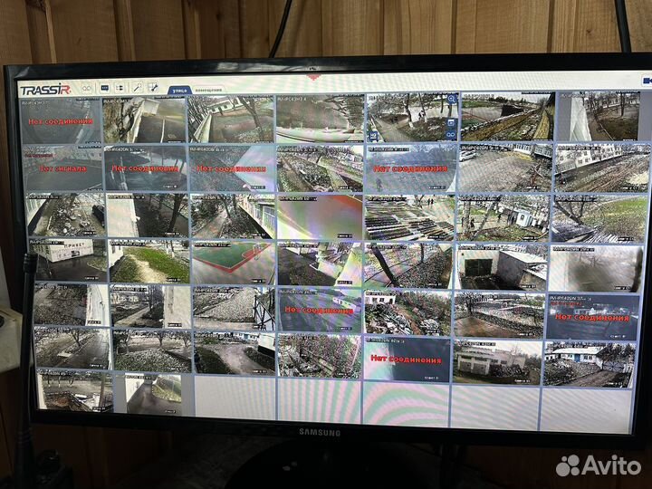 Установка камер видеонаблюдения