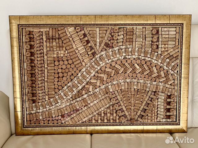 Картина из пробок