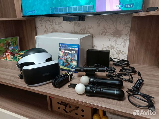 Шлем виртуальной реальности sony ps4 vr комплект