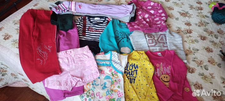 Вещи пакетом для девочки на 3-4 года