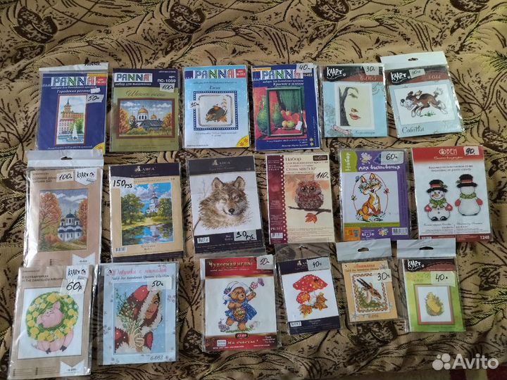 Остатки набор для вышивания