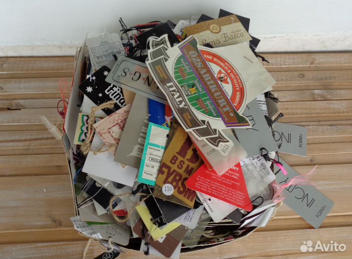 Этикетки, бирки, ярлыки от одежды