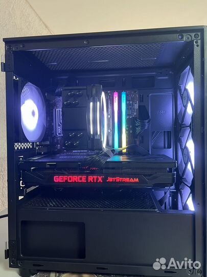 Игровой компьютер RTX3070 ryzen 5 5600 512 16gb