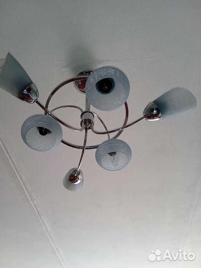 Люстра бу, холодильник, стиральная машинка, шкаф