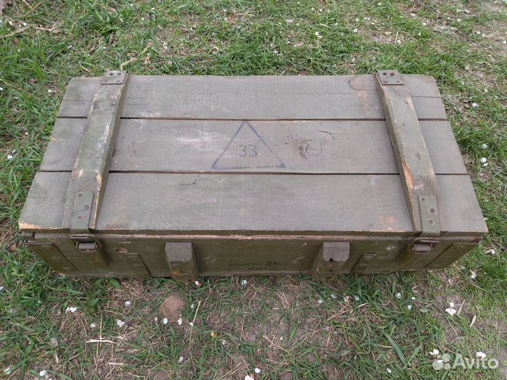 Ящик деревянный армейский