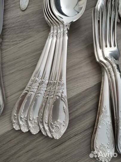 Набор столовых приборов зiш мнц (Мельхиор)