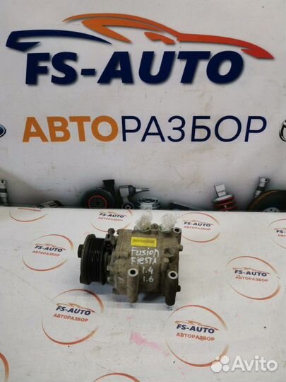 Компрессор кондиционера Ford Fusion 1.6 fyja 2009