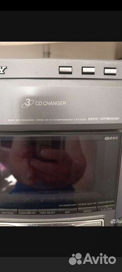 Музыкальный центр Sony HCD- DP800AV