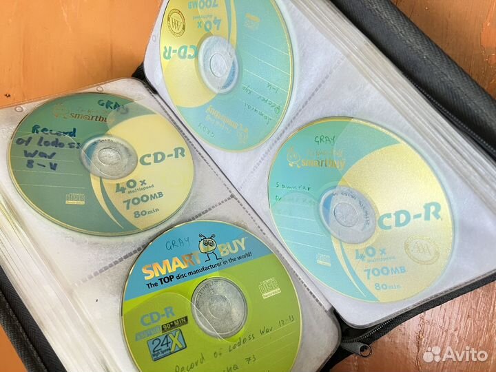 Болванки диски cd r с аниме