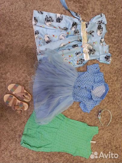 Вещи пакетом на девочку