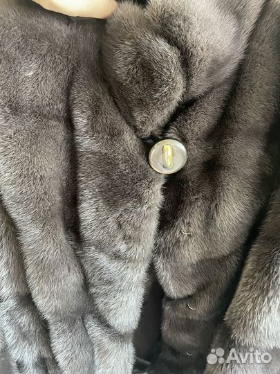 Шуба норковая поперечка 42 44