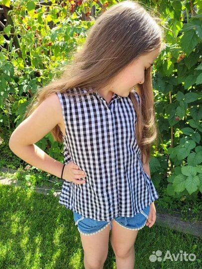 Блузка для девочки р.128