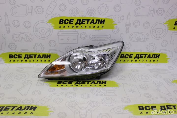 Фара Ford Focus 2 2008-2011 хром