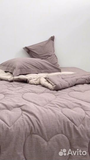 Комплект постельного белья с одеялом, хлопок