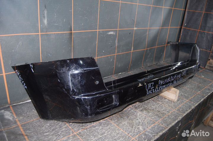 Бампер задний - UAZ Patriot