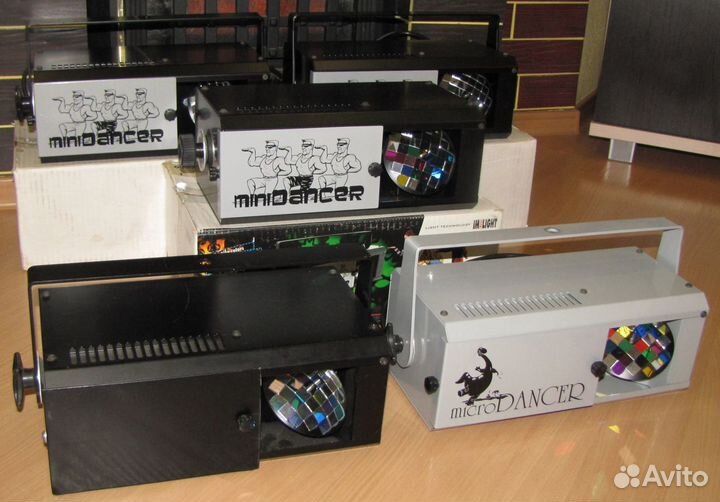 Светомузыка IML Micro-Minidancer 5шт Цвет Gobo Mic