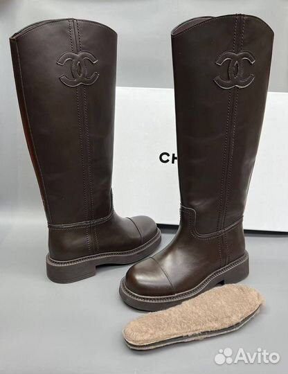 Сапоги Chanel 2 цвета