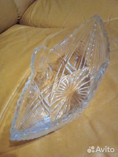 Салатница СССР Гусь-Хрустальный