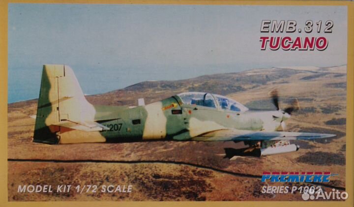 Сборная модель самолета Tucano 1/72 Premier