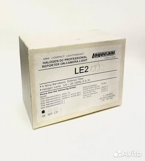 Накамерный светильник Logocam LE2-S