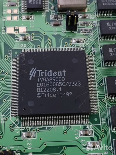 Видеокарта ISA trident tvga8900