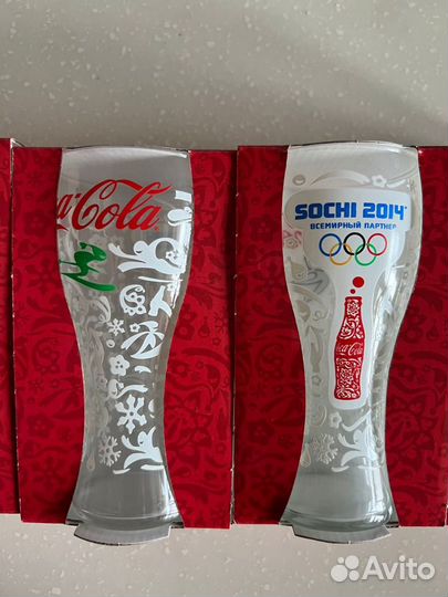 Стаканы coca cola «сочи 2014»