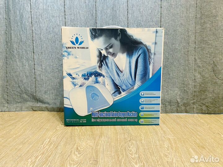 Бытовой озонатор ионизатор Green World