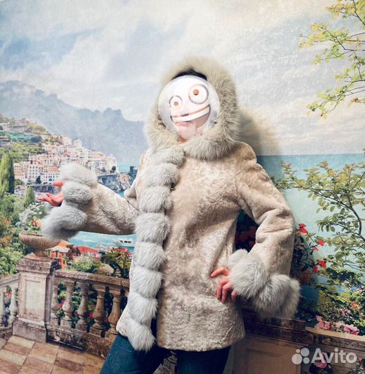 Полушубок мутоновый