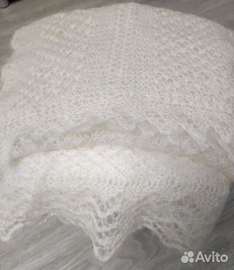 Пуховые платок - шаль и шарф