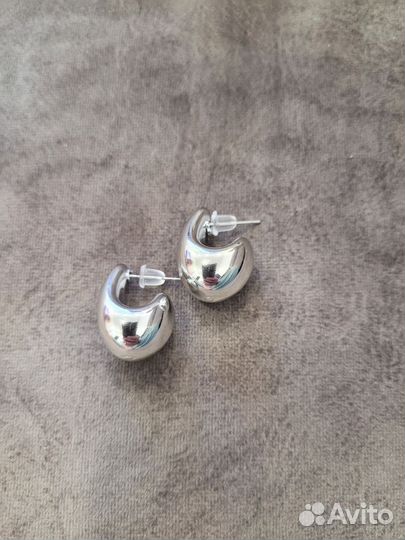 Серьги капли набор 3 пары