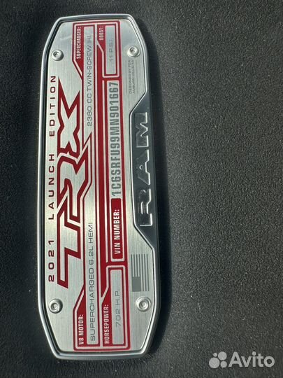 Dodge Ram 6.2 AT, 2021, 12 550 км