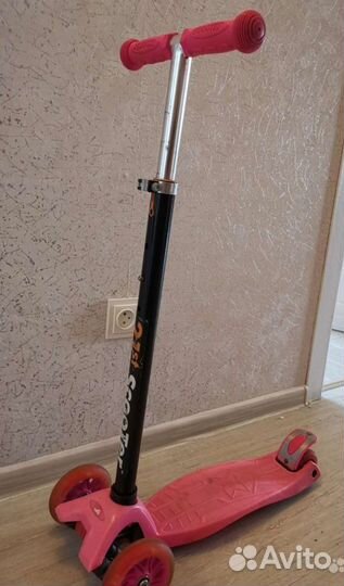 Самокат детский трехколесный бу
