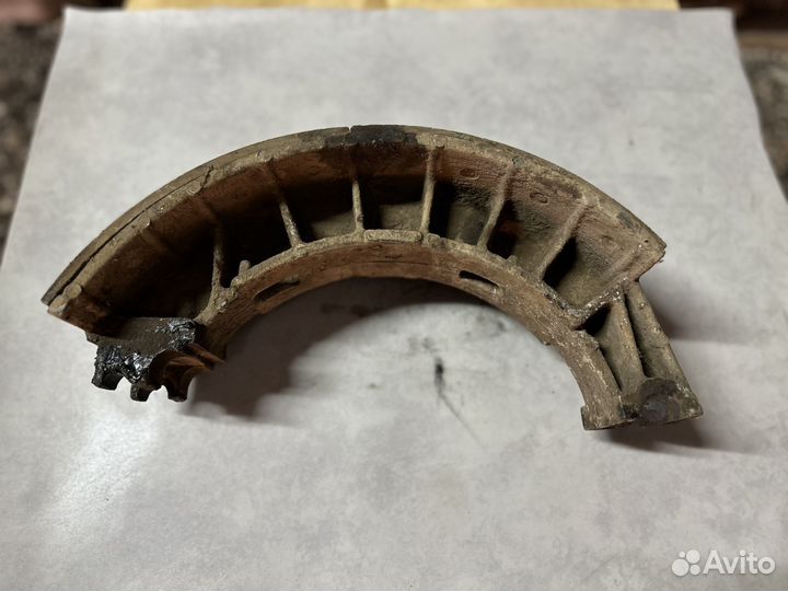 Тормозная колодка ЗИЛ 130 140 мм