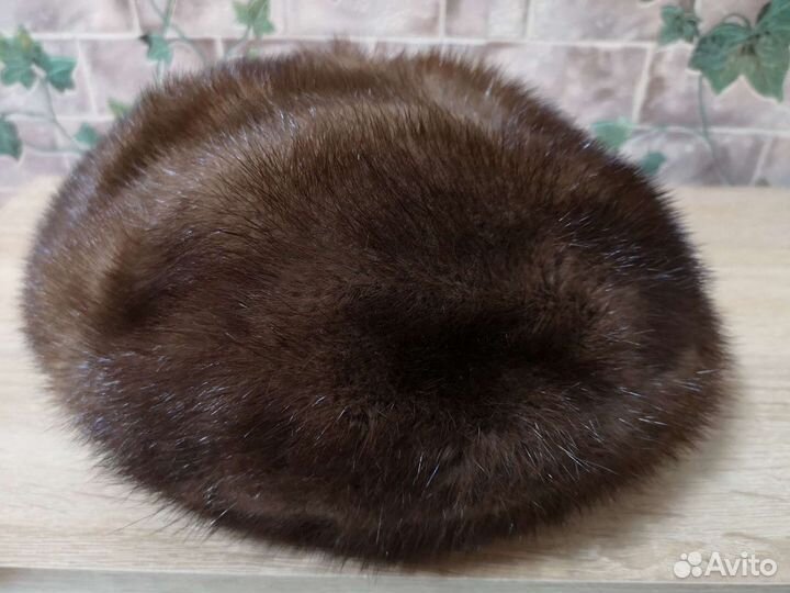 Норковый берет