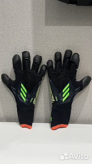 Вратарские перчатки edge GL PRO Hybrid promo black