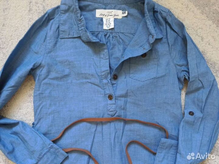 Платье туника для девочки hm