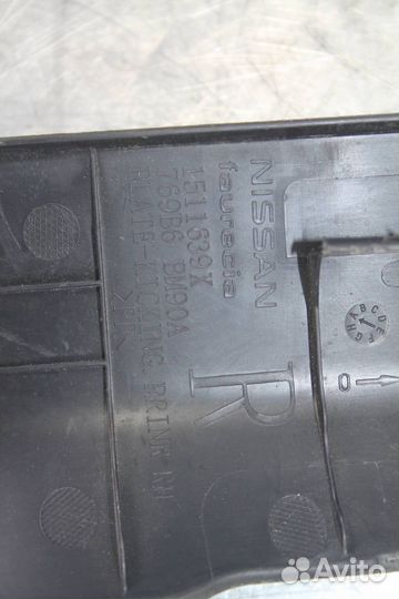 Накладка порога внутренняя задняя правая Nissan Q