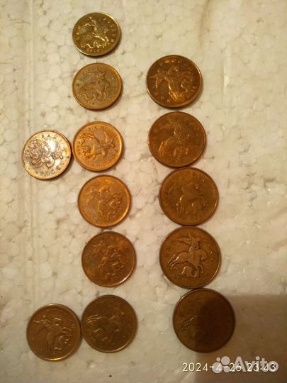 Последние монеты РФ