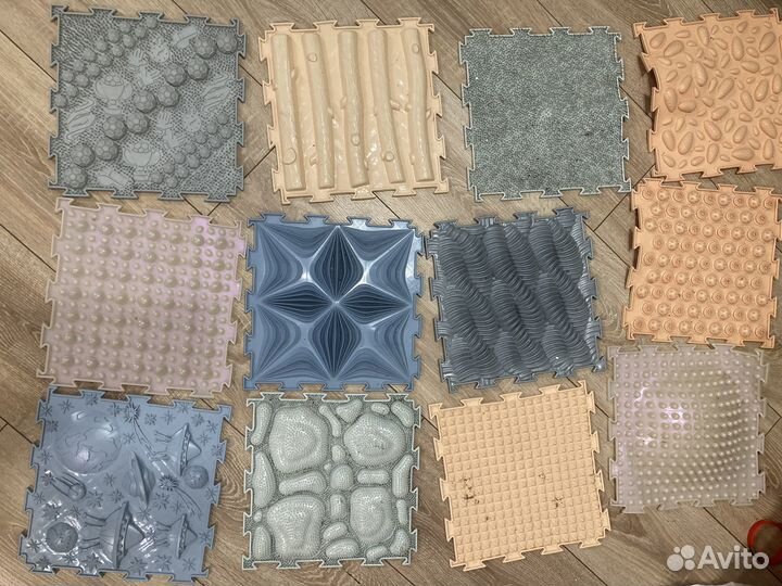 Коврик пазл ортопедический 12 шт