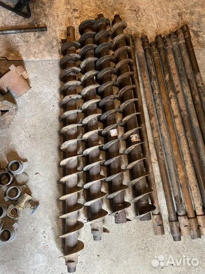 Шнек буровой Шнек буровой 150мм